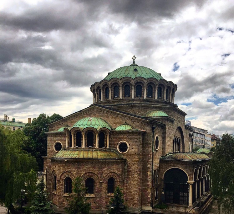 Room with a view at Sofia Balkan Luxury Hotel